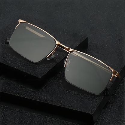 ULTRALIGHT SEMI-RIMLESS PHOTOCHROMIC MULTIFOCAL GLASSES