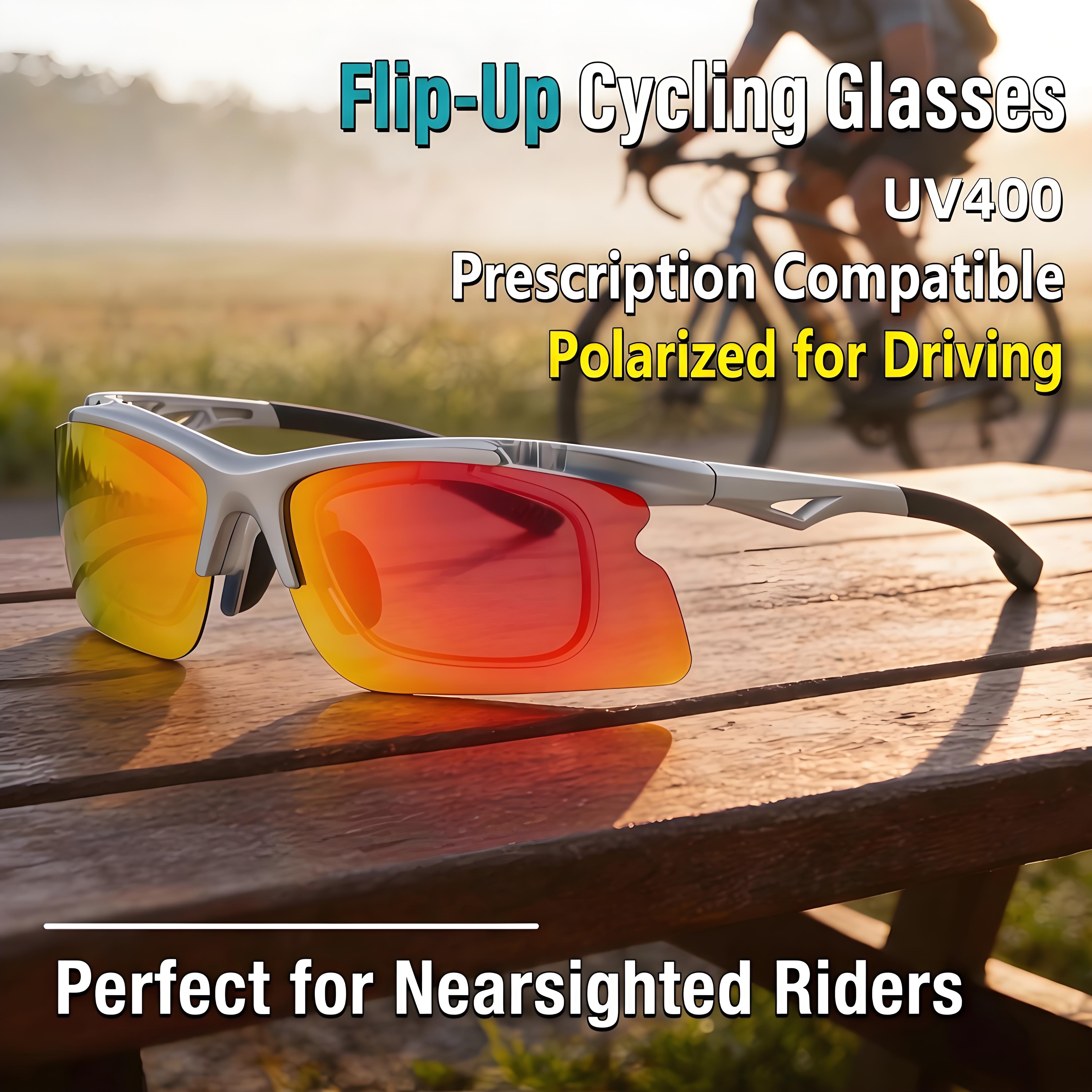 SMART FLIP-UP POLARIZED SPORTS SUNGLASSES