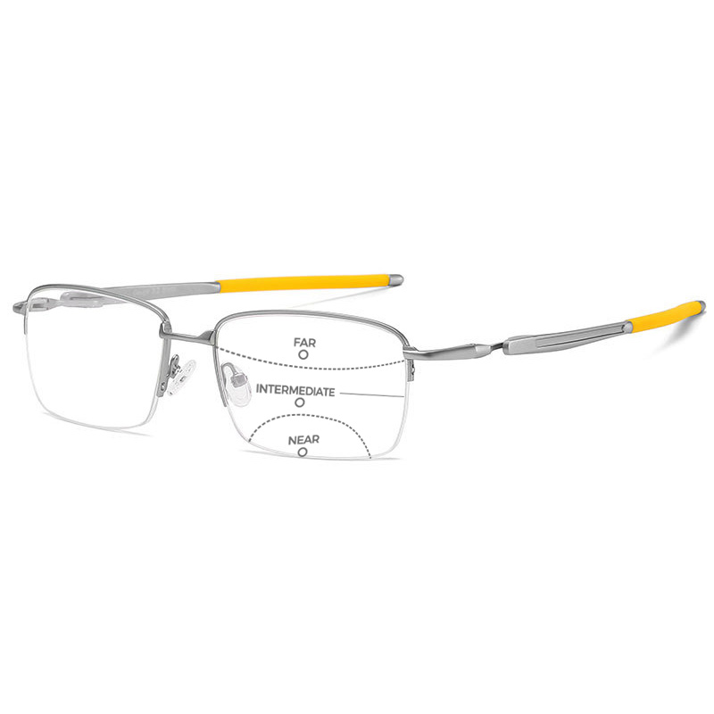 LIGHTWEIGHT MEN’S READING GLASSES WITH REINFORCED HINGES