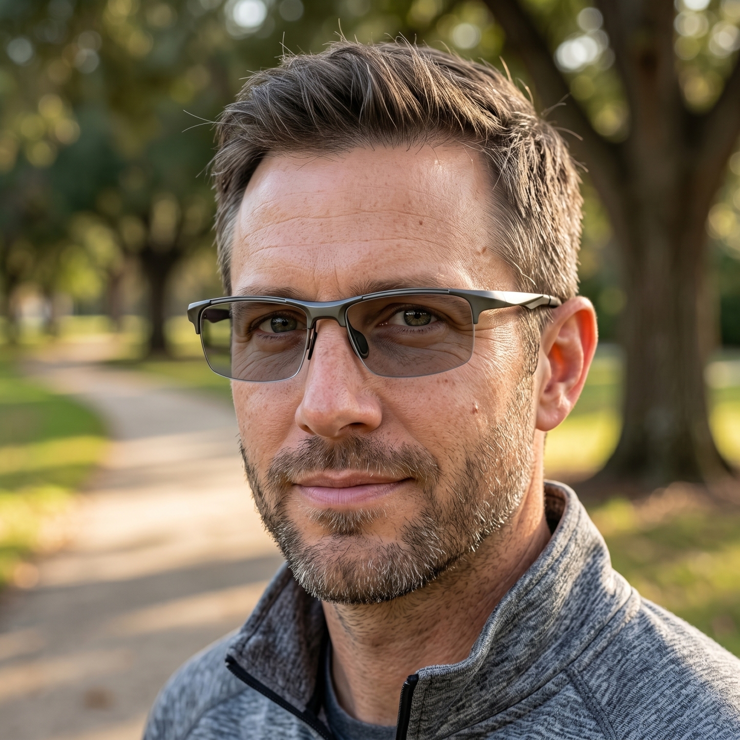 OUTDOOR CYCLING SPORTS PHOTOCHROMIC MULTIFOCAL READING GLASSES