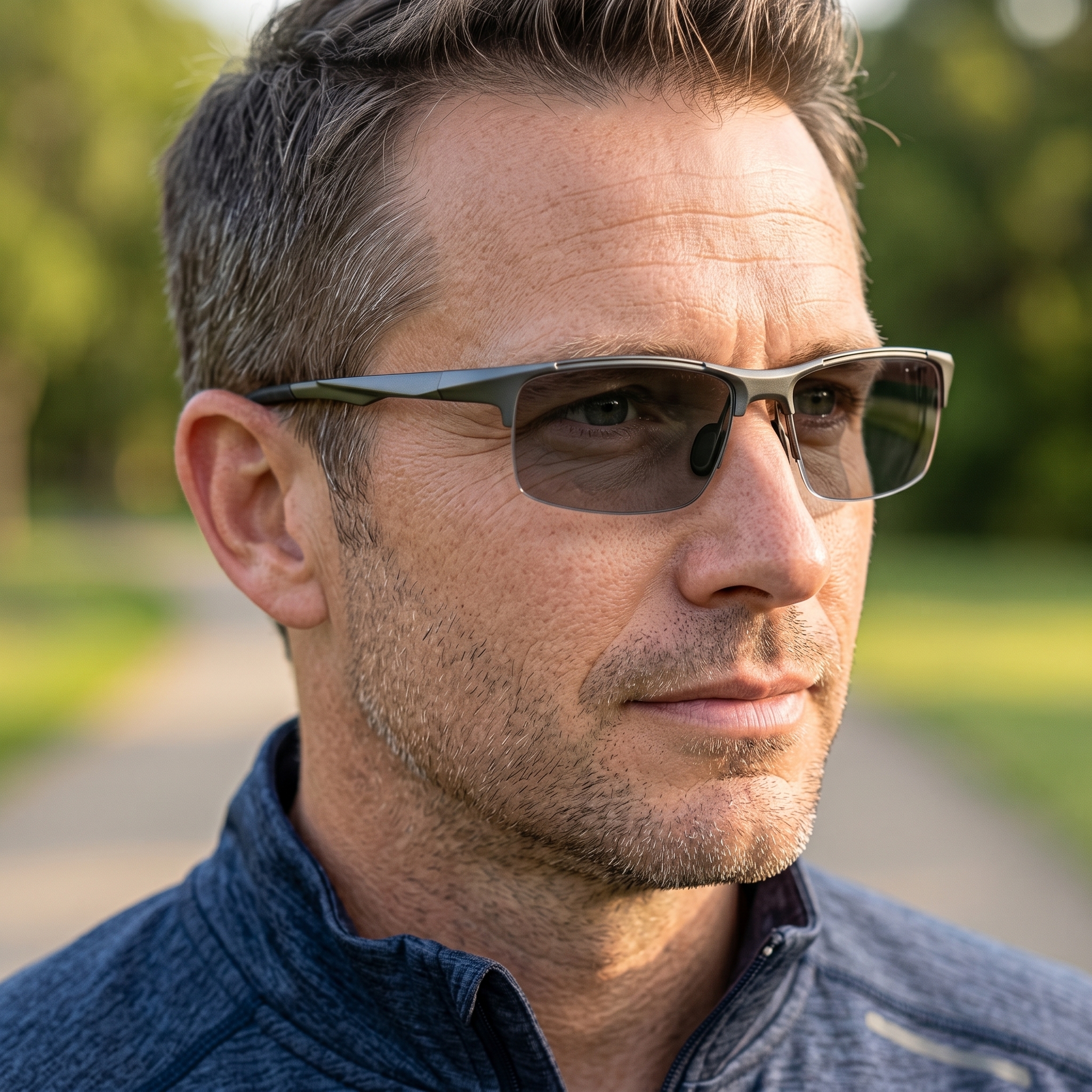 OUTDOOR CYCLING SPORTS PHOTOCHROMIC MULTIFOCAL READING GLASSES