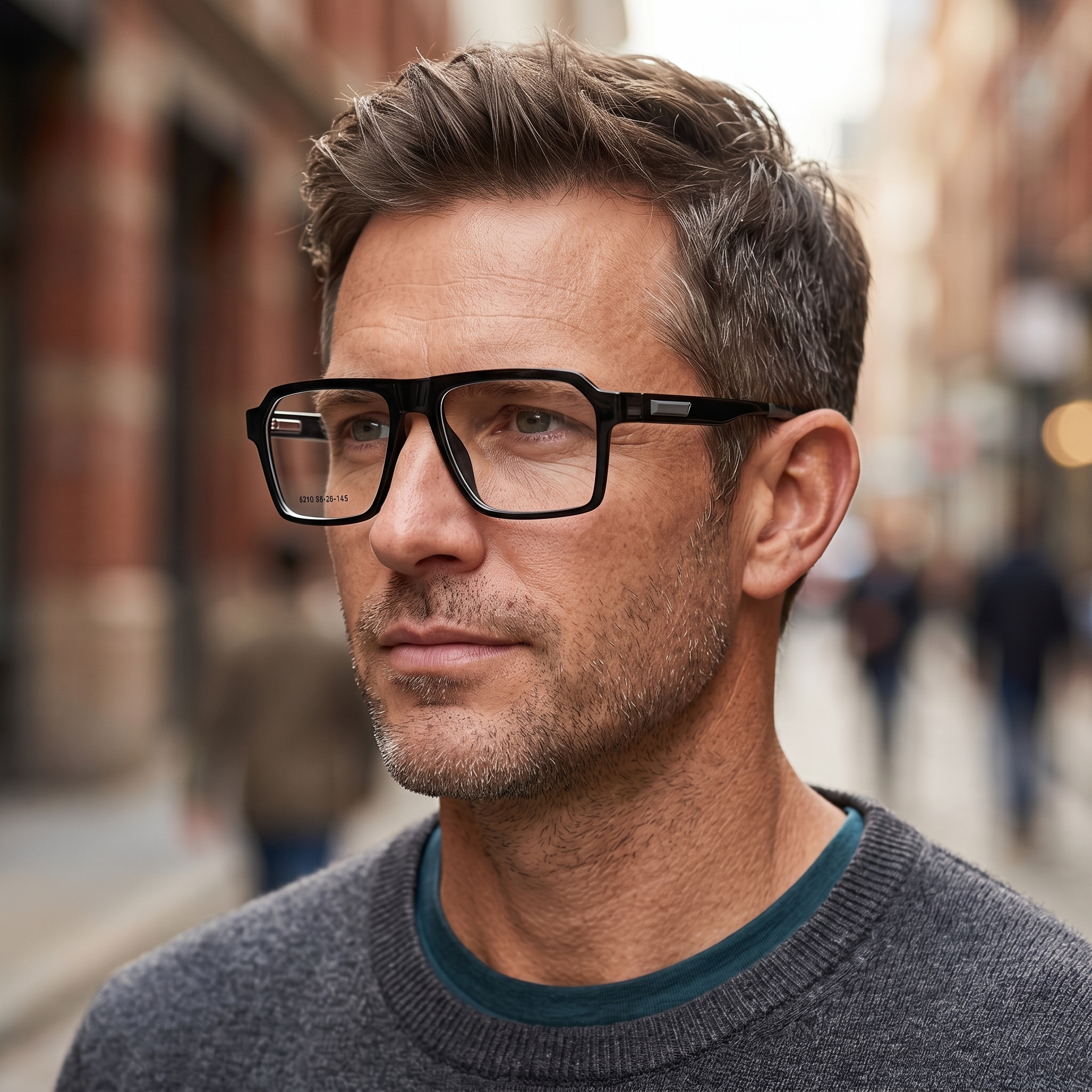 CLASSIC SQUARE SILICONE ANTI-SLIP GLASSES
