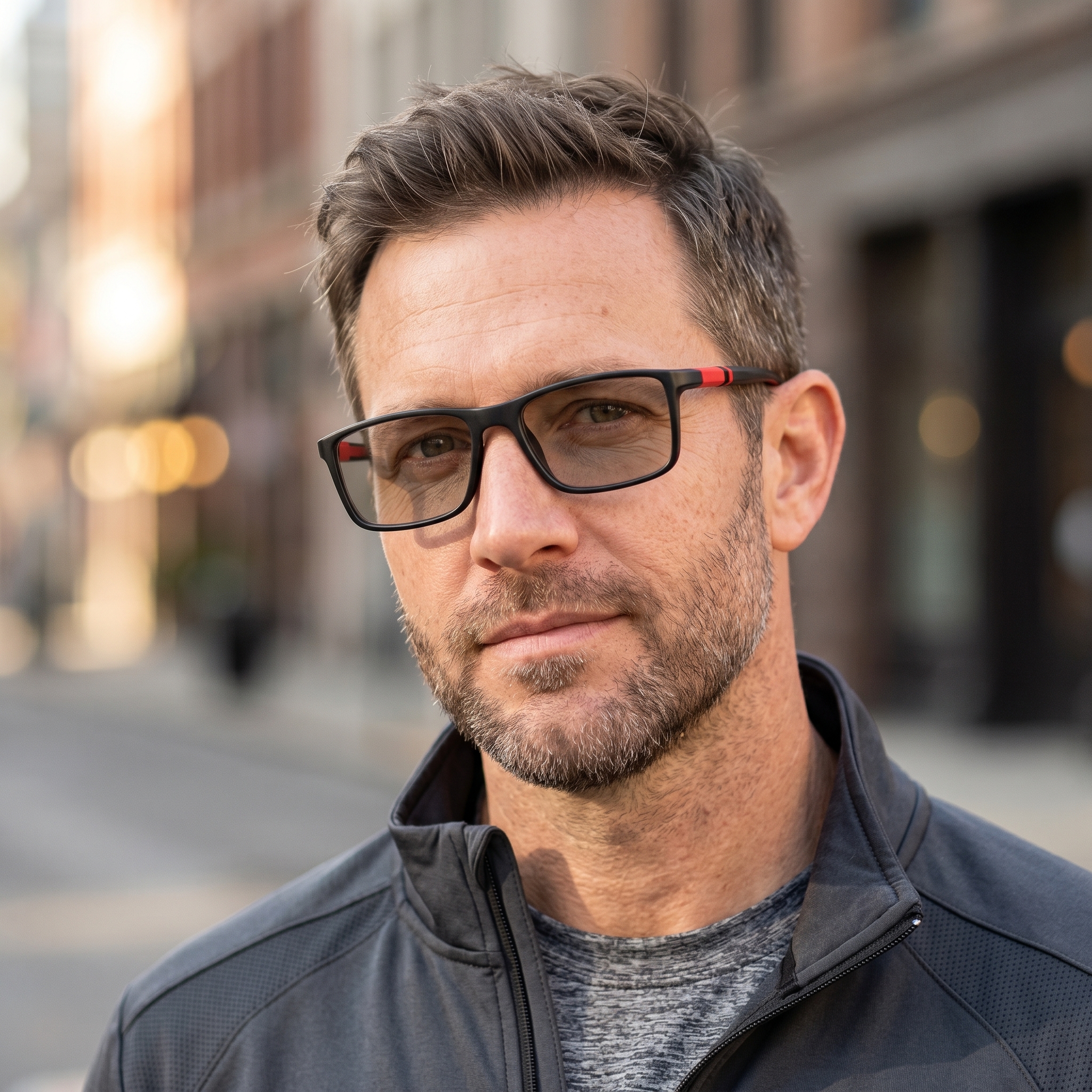 Prescription Glasses-SIMPLE ULTRA-LIGHT SPORTS TR ANTI-BLUE LIGHT  GLASSES