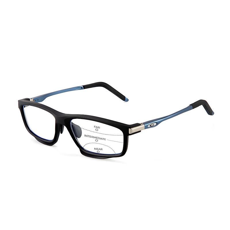 SPORTS OUTDOOR ALUMINUM MAGNESIUM ULTRA-LIGHT COLOR-CHANGING MULTI-FOCAL READING GLASSES