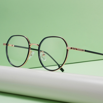 BUSINESS CASUAL FULL-RIM BLUE LIGHT BLOCKING READING GLASSES 