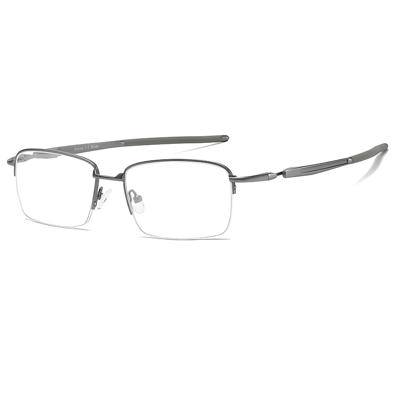 LIGHTWEIGHT MEN’S READING GLASSES WITH REINFORCED HINGES