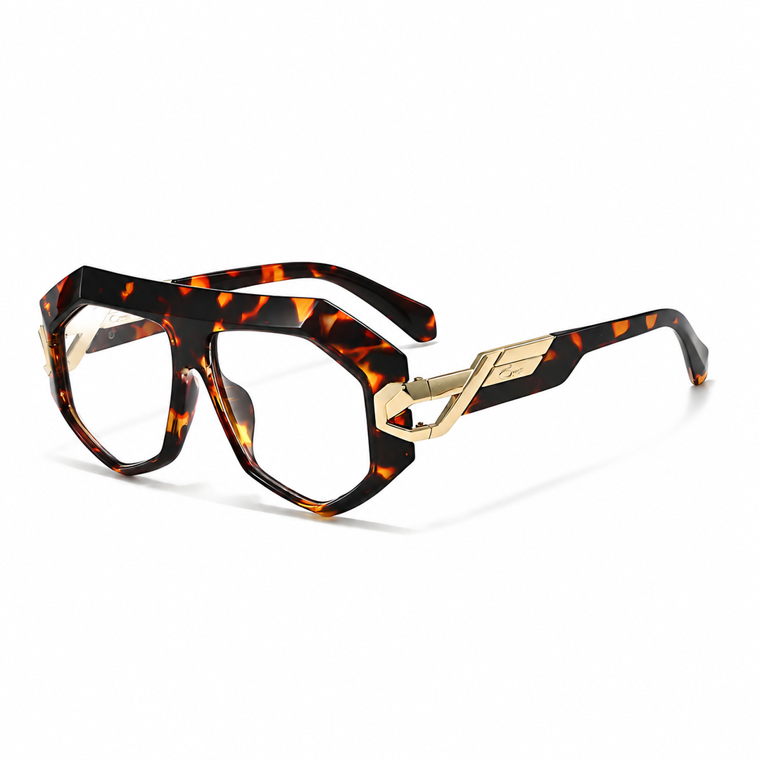 MEN’S BOLD GEOMETRIC READING GLASSES