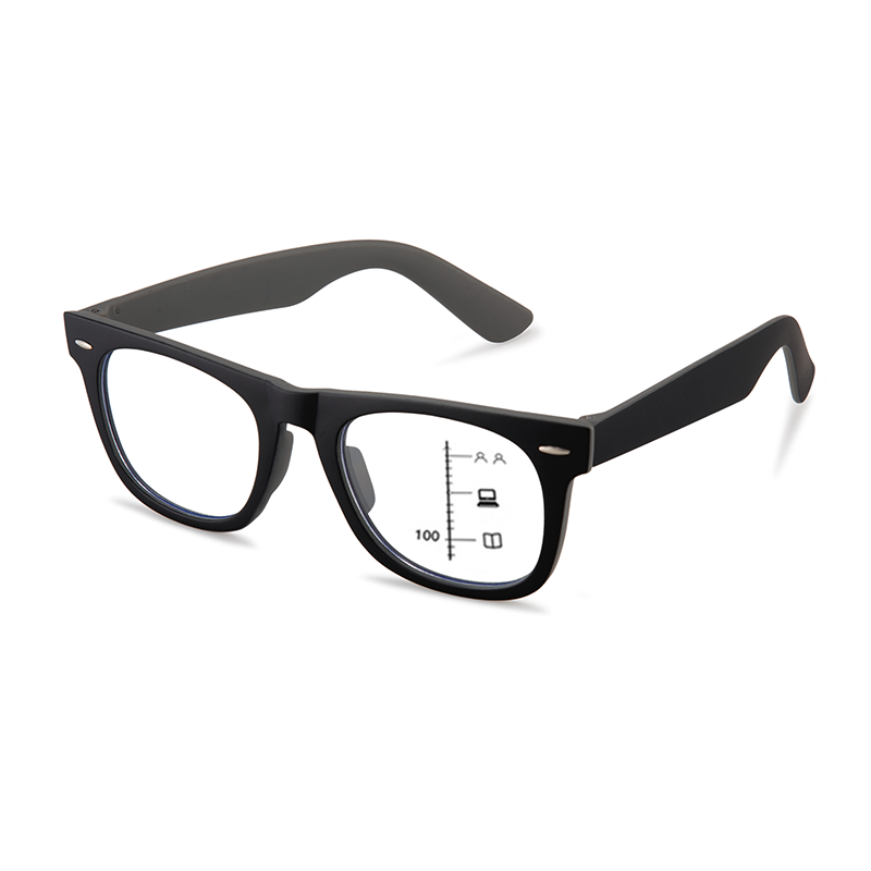 FASHION LARGE FRAME COLOR MATCHING GLASSES