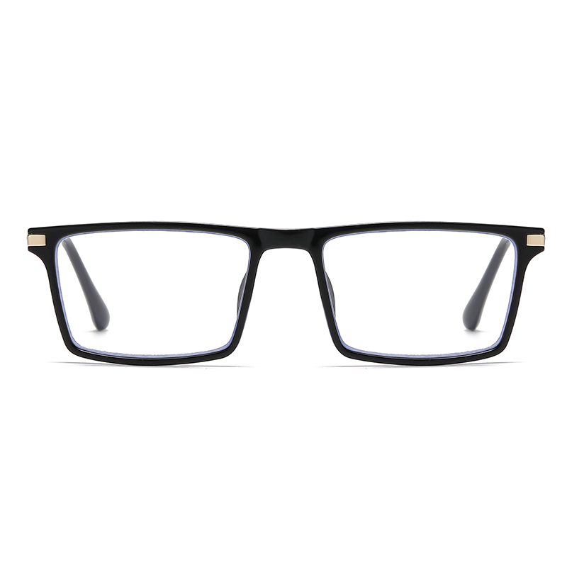 SQUARE SPRING LARGE FRAME PHOTOCHROMIC READING GLASSES