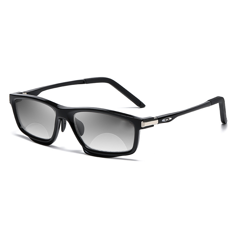 SPORTS BIFOCAL COLOR-CHANGING ALUMINUM-MAGNESIUM READING GLASSES