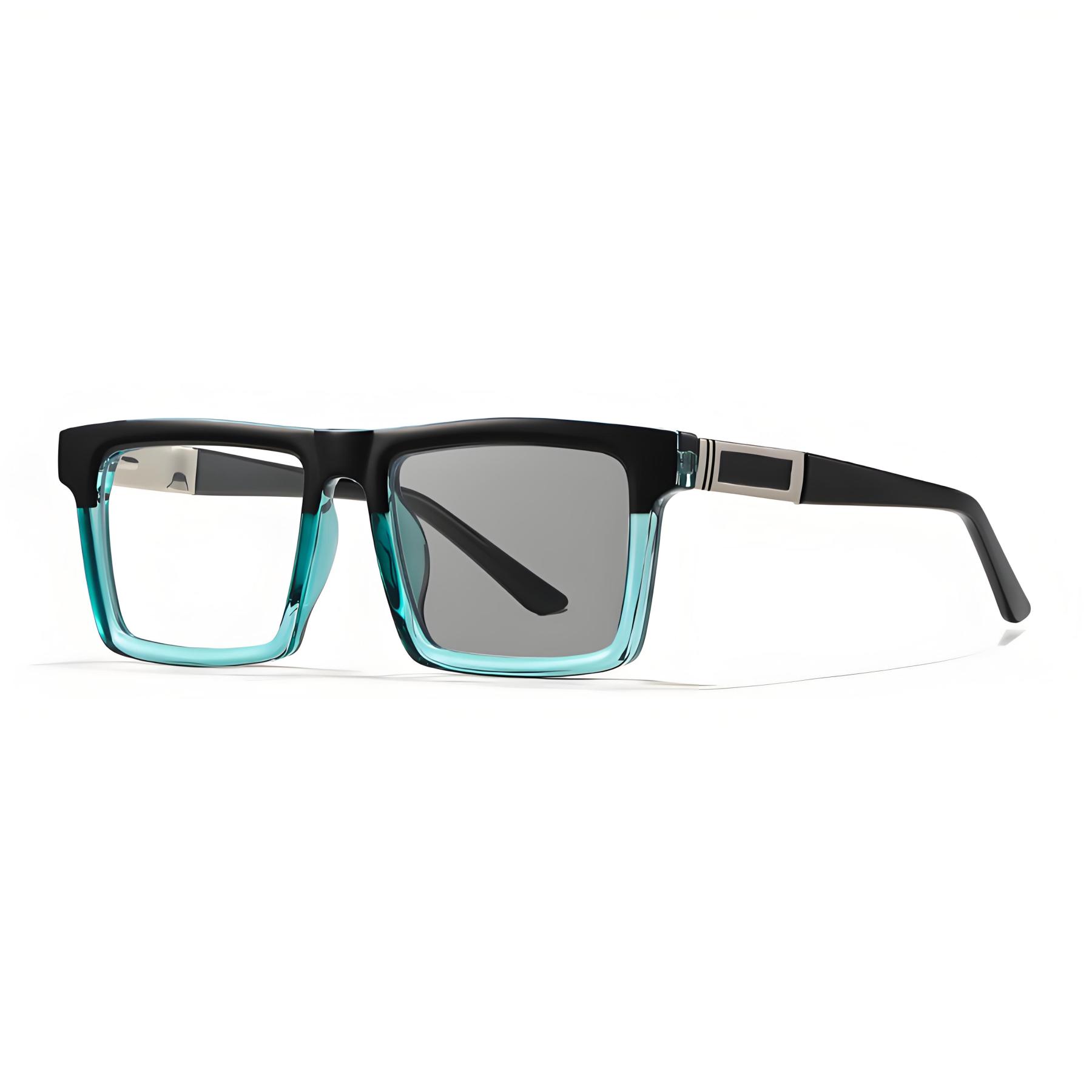 GRADIENT SQUARE FRAME PHOTOCHROMIC MULTIFOCAL GLASSES