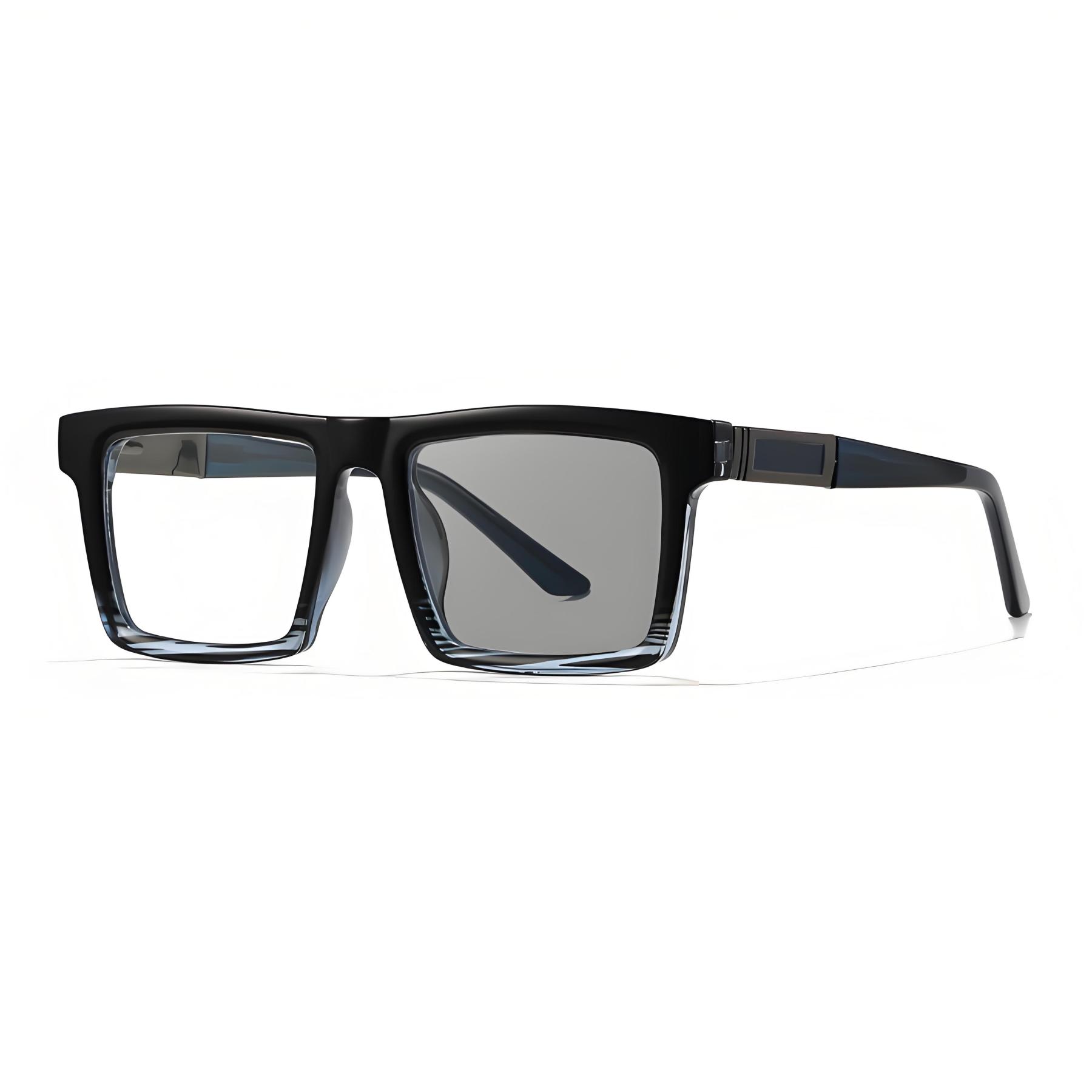 GRADIENT SQUARE FRAME PHOTOCHROMIC MULTIFOCAL GLASSES