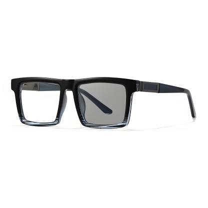 GRADIENT SQUARE FRAME PHOTOCHROMIC MULTIFOCAL GLASSES