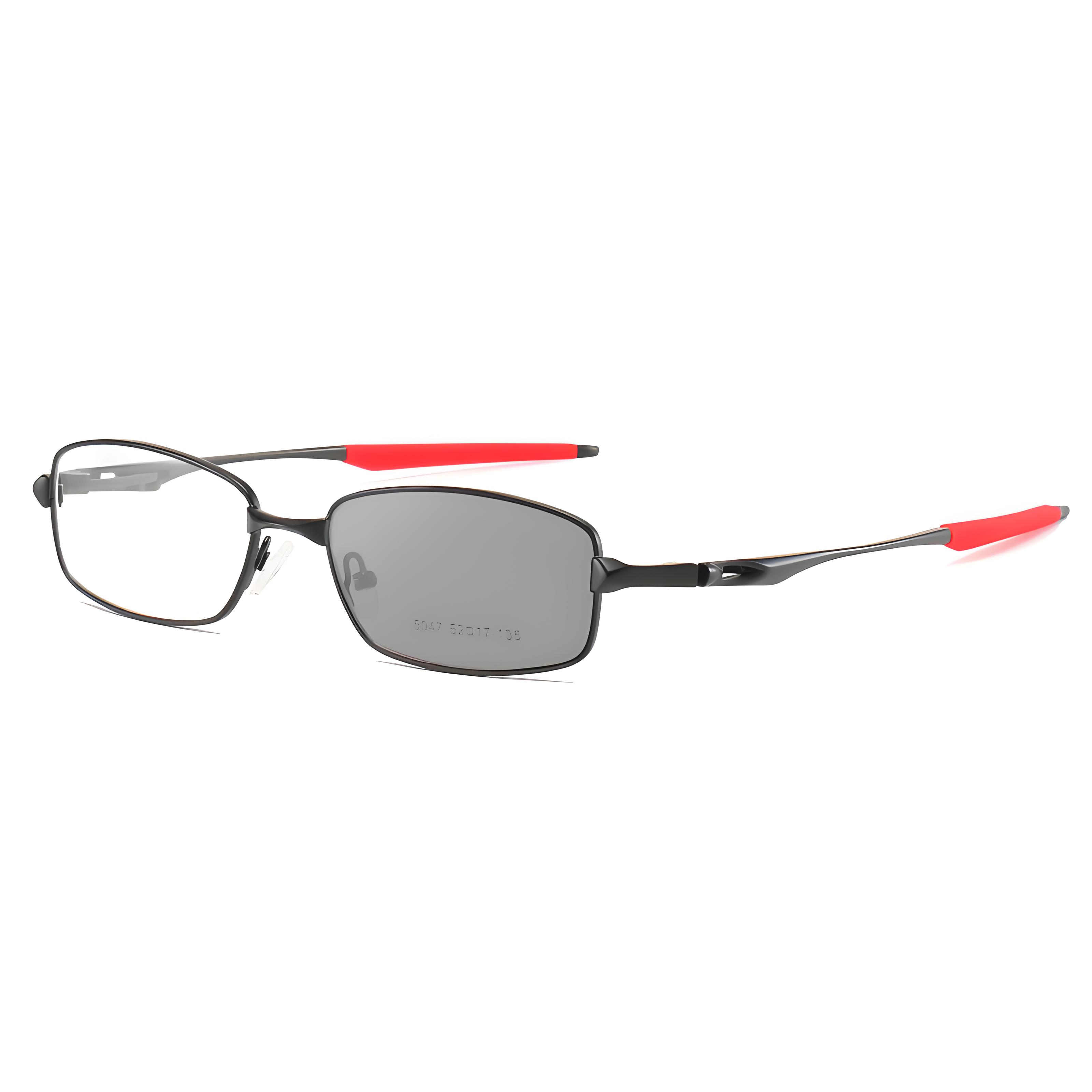 LIGHTWEIGHT METAL READING GLASSES WITH SPRING HINGES