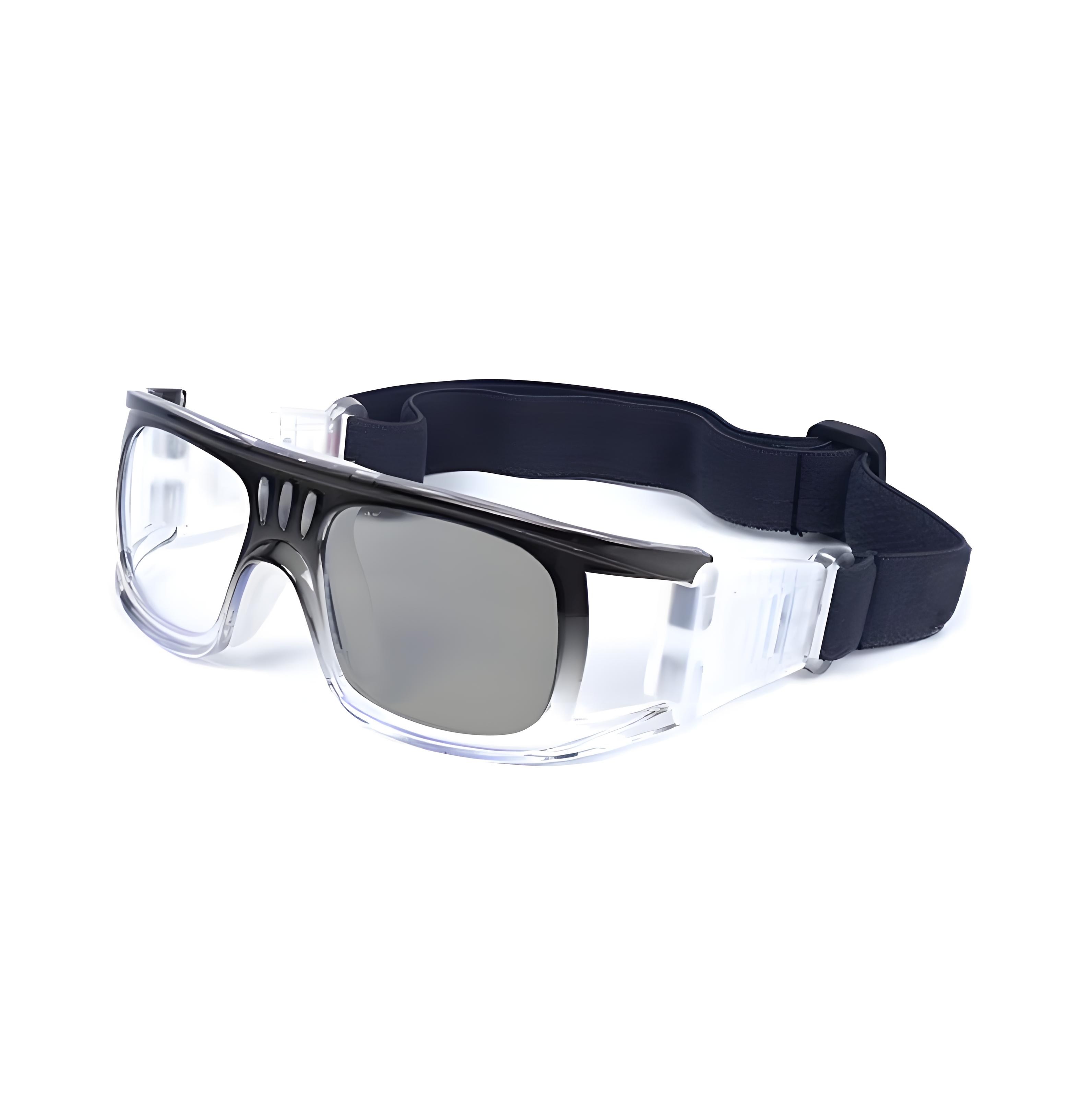STAY-PUT SPORTS GLASSES WITH ADJUSTABLE RETENTION STRAP