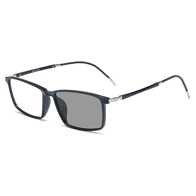 SIMPLE SQUARE BUSINESS PHOTOCHROMIC READING GLASSES