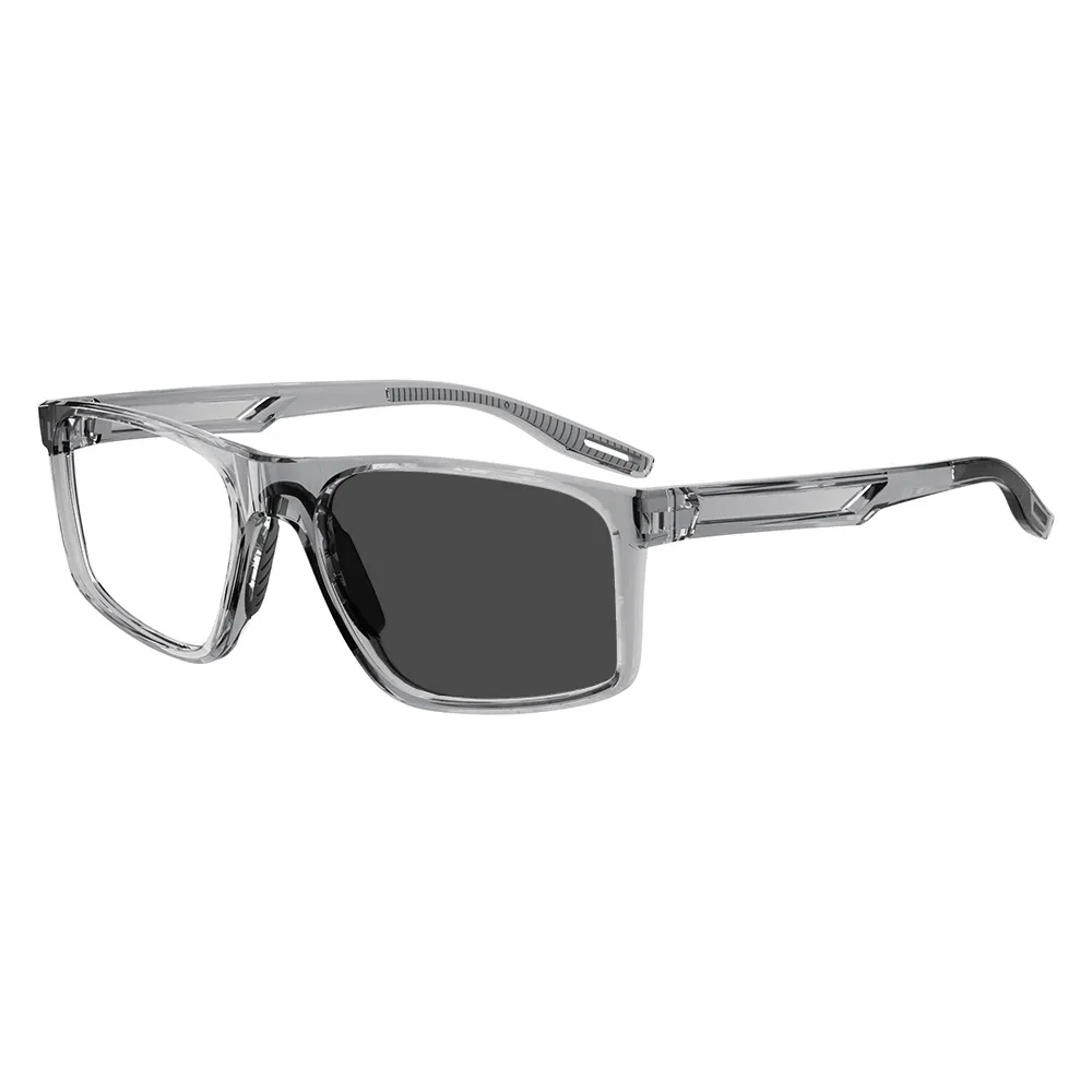 Sports large frame anti-collision color-changing multifocal reading glasses