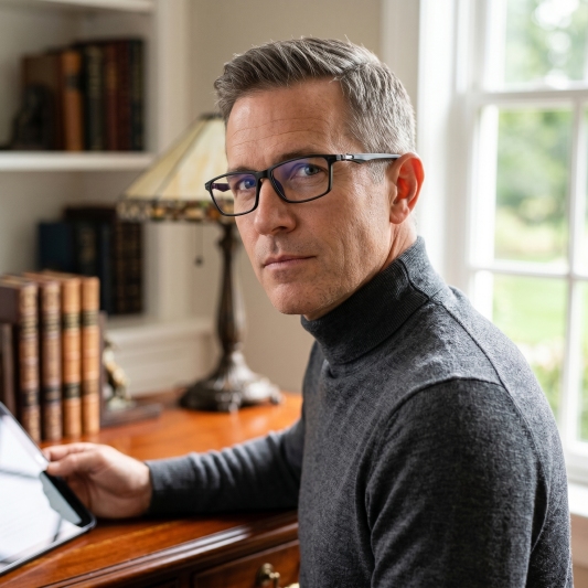 SPORTS FULL-RIM PHOTOCHROMIC MULTIFOCAL READING GLASSES
