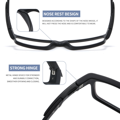 SPORTS-INSPIRED PHOTOCHROMIC MULTIFOCAL READING GLASSES