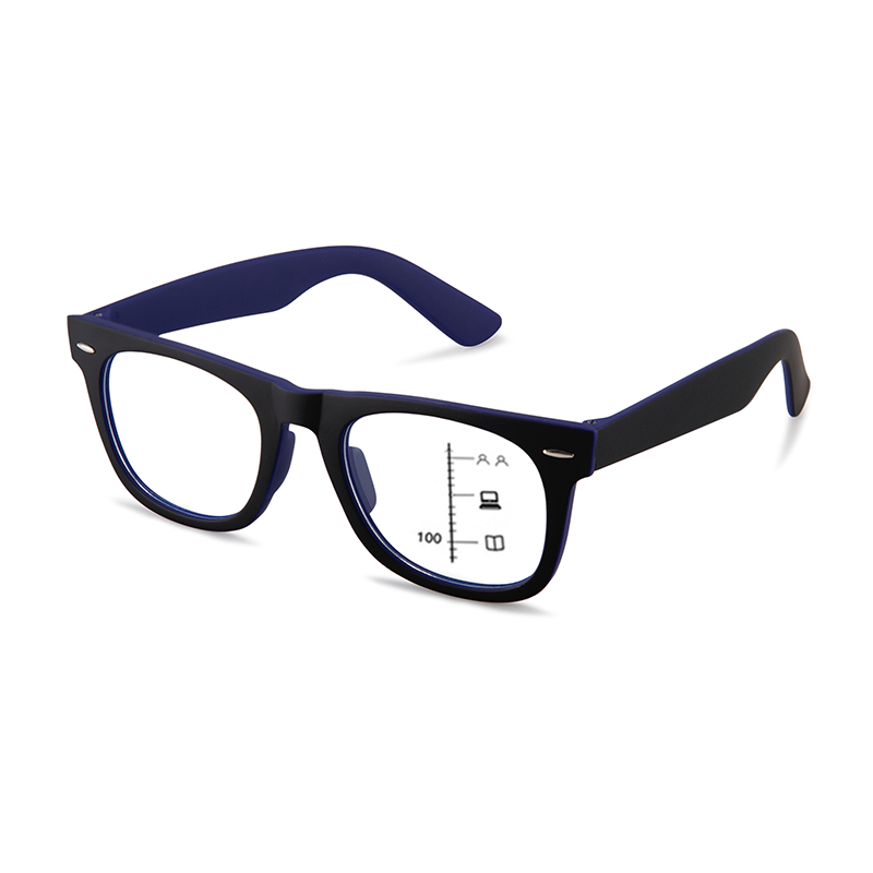 FASHION LARGE FRAME COLOR MATCHING GLASSES