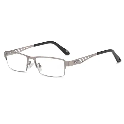 Prescription Glasses - METAL BUSINESS ULTRALIGHT ANTI-BLUE LIGHT PHOTOCHROMIC READING GLASSES