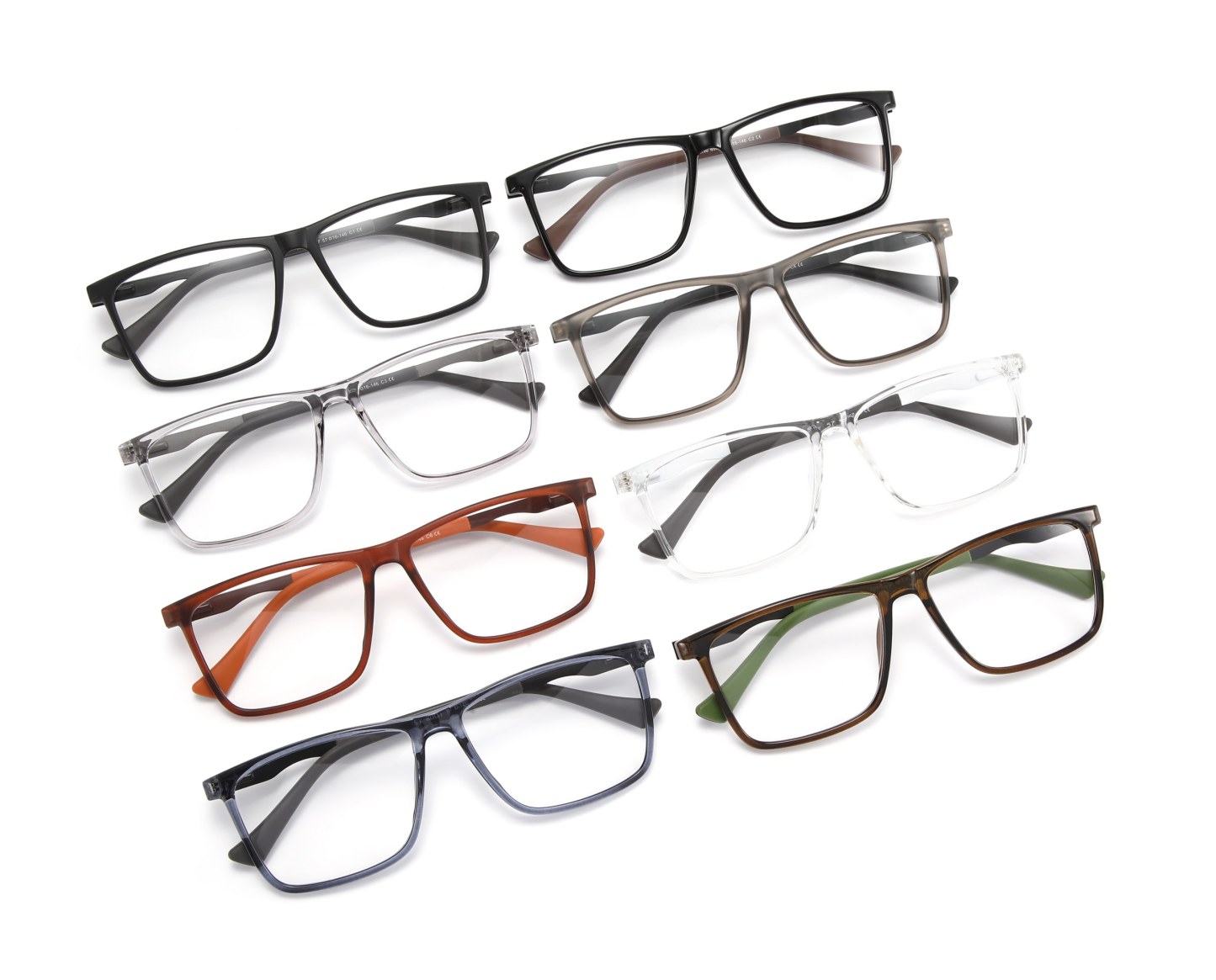 BUSINESS MINIMALIST SQUARE FRAME PHOTOCHROMIC MULTIFOCAL READING GLASSES