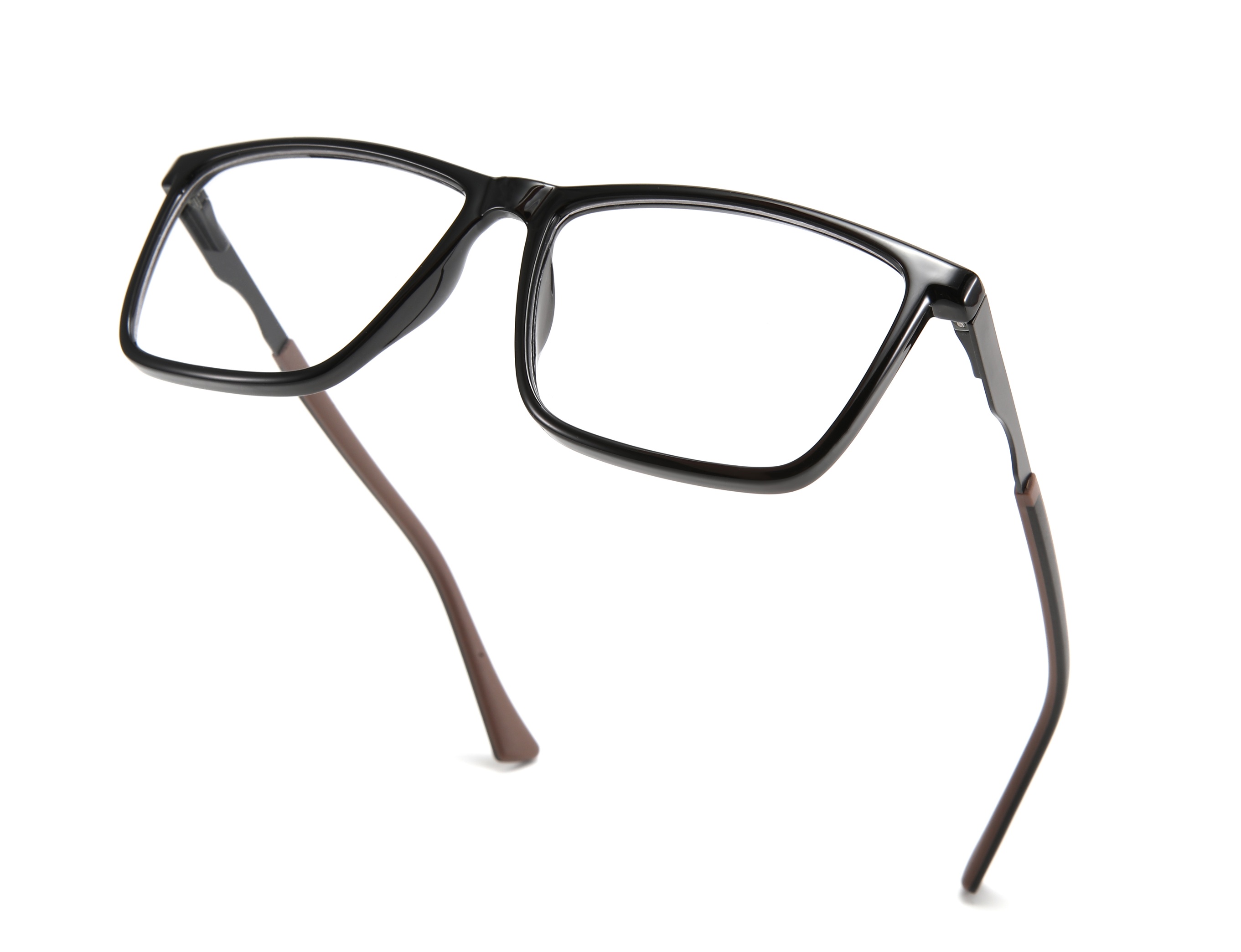 BUSINESS MINIMALIST SQUARE FRAME PHOTOCHROMIC MULTIFOCAL READING GLASSES