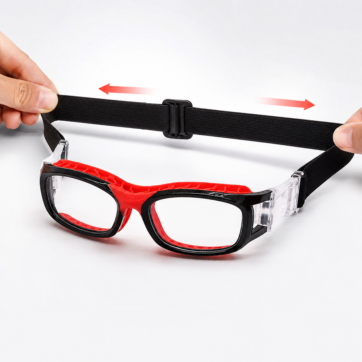 ADJUSTABLE ANTI-FOG PROTECTIVE SPORTS GLASSES