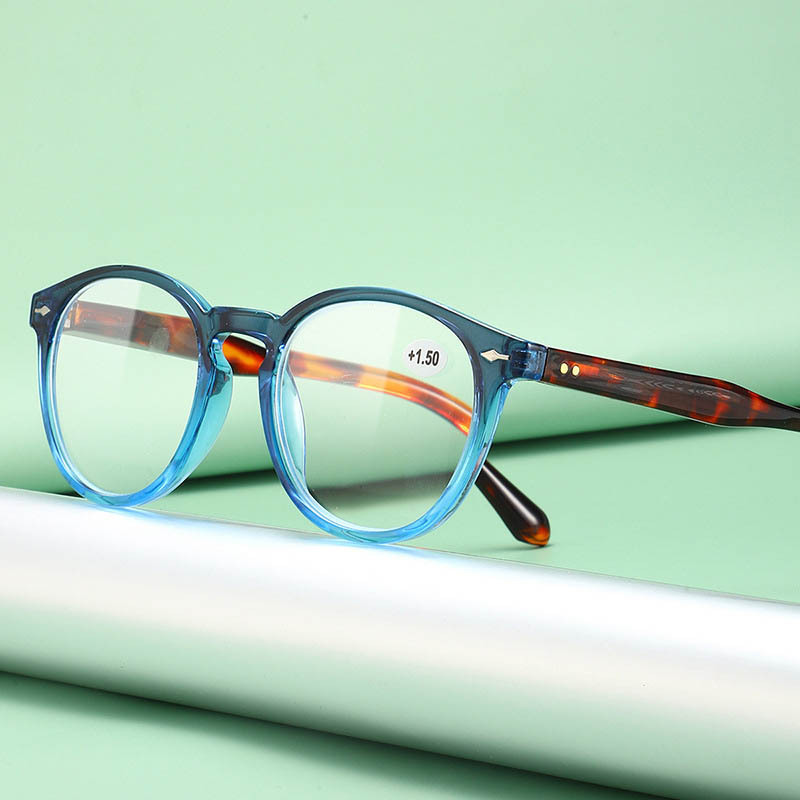PC SQUARE-ROUND FRAME READING GLASSES