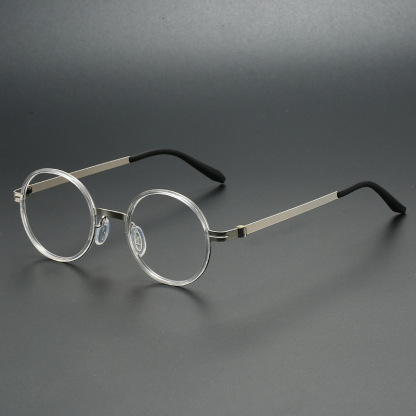 METAL ROUND READING GLASSES