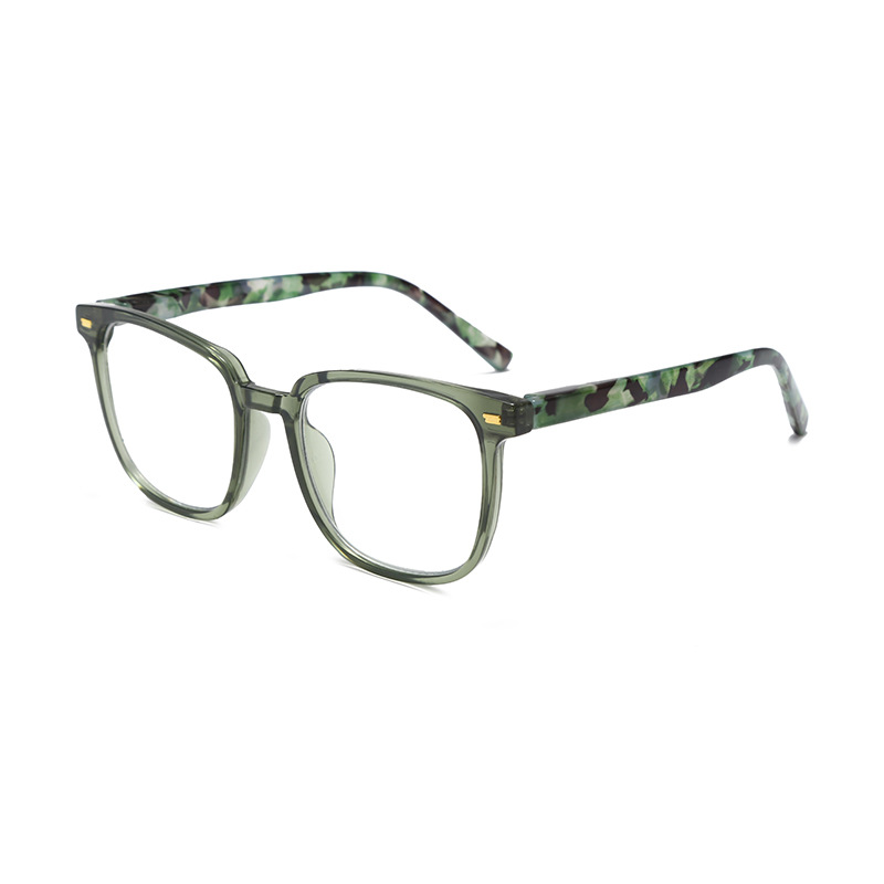 Prescription Glasses - LIGHTWEIGHT SQUARE FRAME BLUE LIGHT BLOCKING  GLASSES