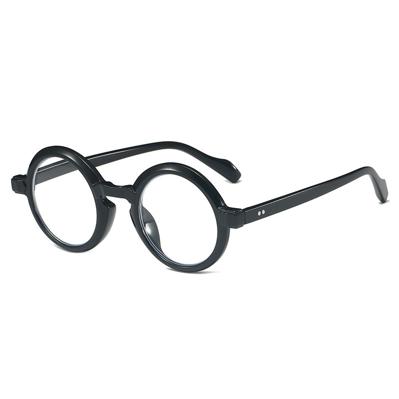 ROUND FRAME READING GLASSES WITH SPRING HINGES