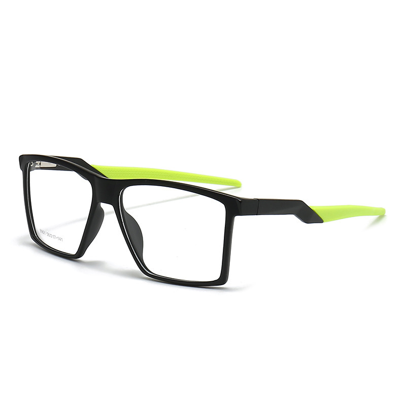 Prescription Glasses - Retro color matching square frame color changing multi-focal reading glasses