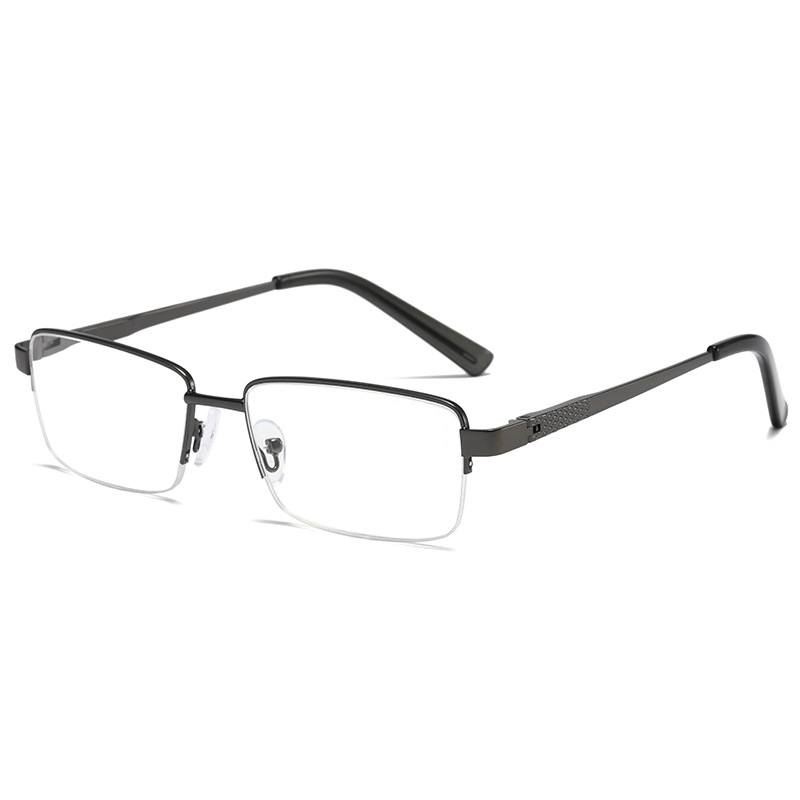 ULTRALIGHT SPRING HALF-FRAME FASHIONABLE ANTI-BLUE LIGHT READING GLASSES
