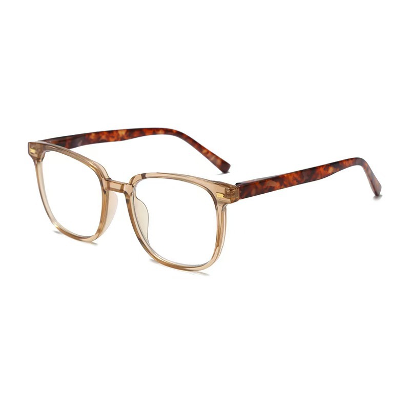 Prescription Glasses - LIGHTWEIGHT SQUARE FRAME BLUE LIGHT BLOCKING  GLASSES