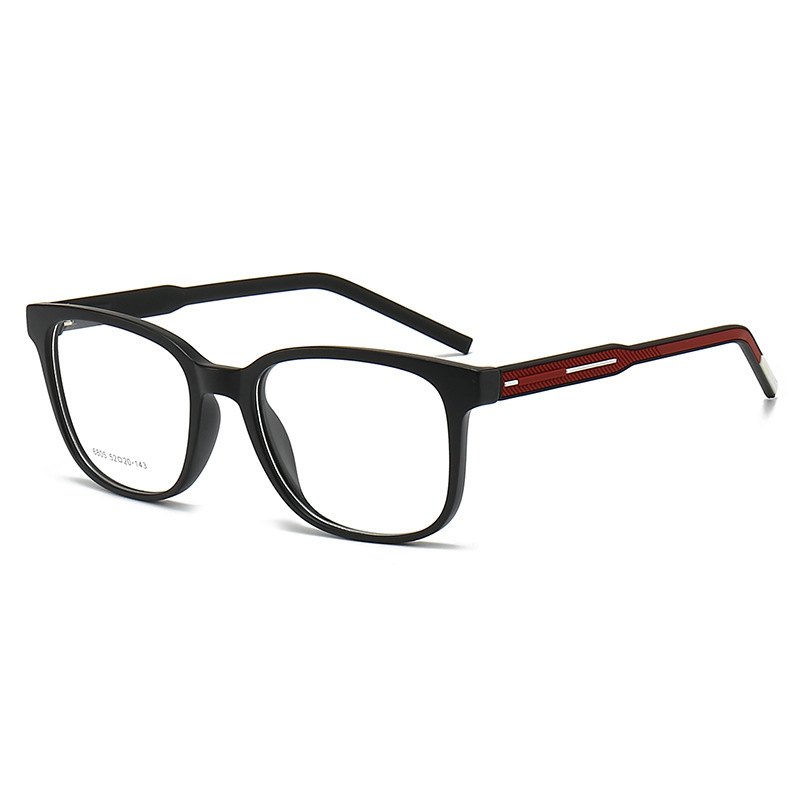 Prescription Glasses - BUSINESS SQUARE LARGE FRAME SPRING HINGE COLOR CHANGING READING GLASSES