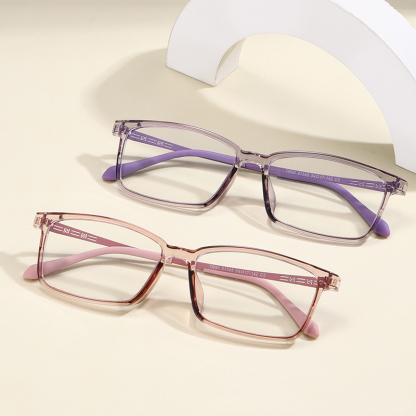 RETRO ULTRA-LIGHT METAL HOLLOW COLOR-CHANGING READING GLASSES