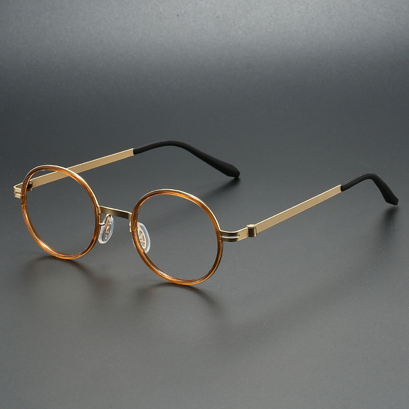 METAL ROUND READING GLASSES