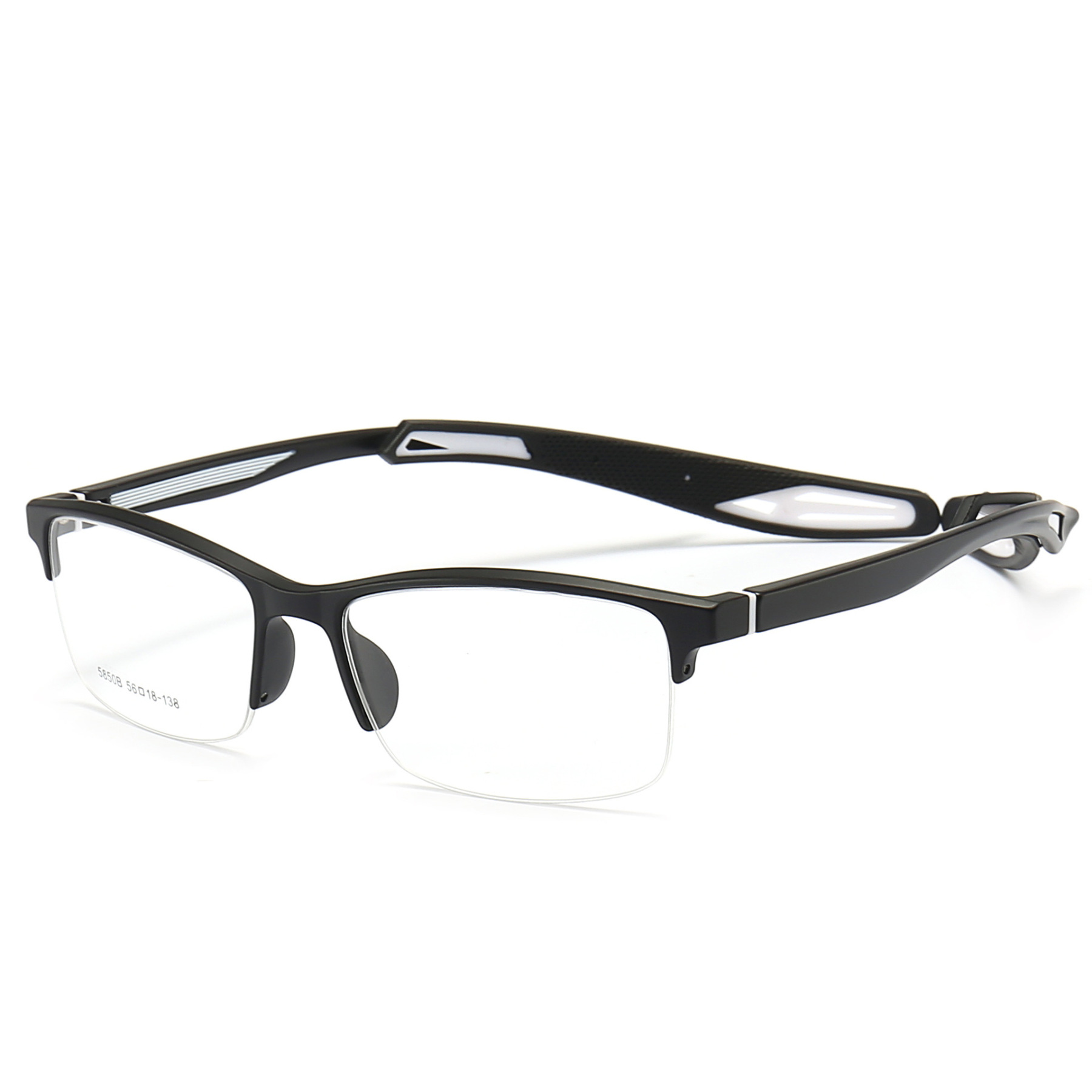 SPORTS HALF-FRAME LONG-LEG COMFORTABLE BLUE LIGHT BLOCKING PHOTOCHROMIC GLASSES
