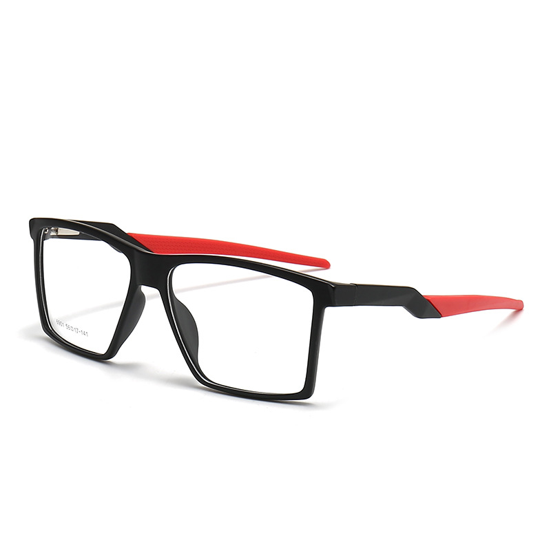 Prescription Glasses - Retro color matching square frame color changing multi-focal reading glasses