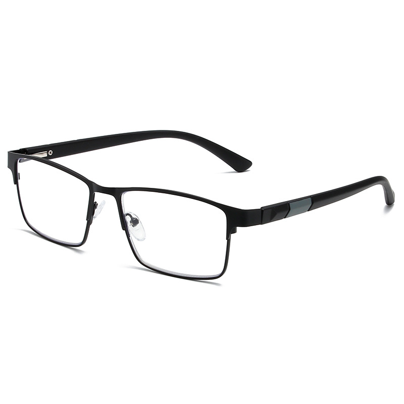 METAL FASHION FULL FRAME SPRING READING PRESBYOPIC GLASSES