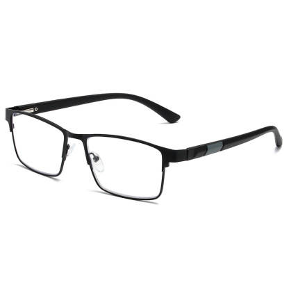 METAL FASHION FULL FRAME SPRING READING PRESBYOPIC GLASSES