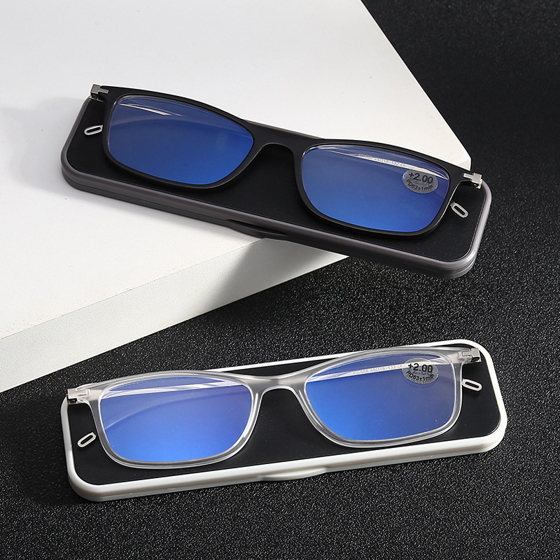FASHIONABLE METAL PAPER ULTRA-LIGHT ANTI-BLUE LIGHT READING GLASSES