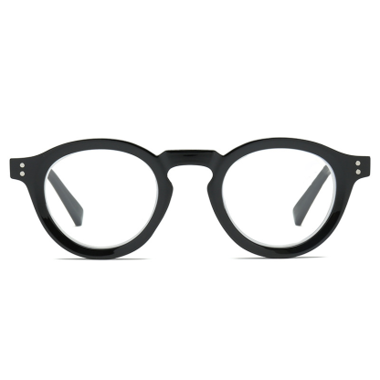 MINIMALIST SMALL ROUND READING GLASSES