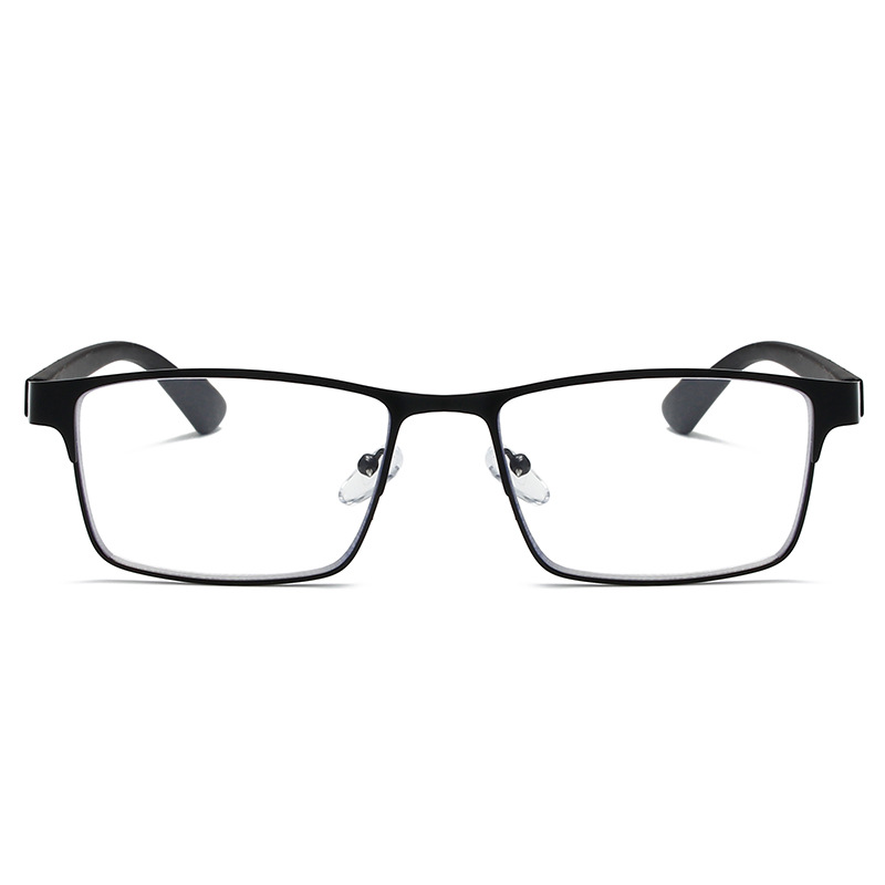 METAL FASHION FULL FRAME SPRING READING PRESBYOPIC GLASSES