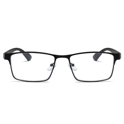 METAL FASHION FULL FRAME SPRING READING PRESBYOPIC GLASSES