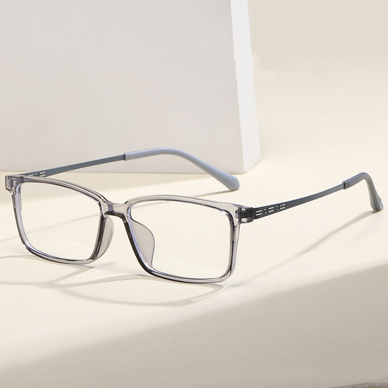 RETRO ULTRA-LIGHT METAL HOLLOW COLOR-CHANGING READING GLASSES