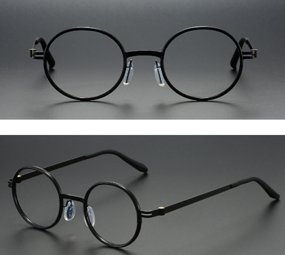 METAL ROUND READING GLASSES