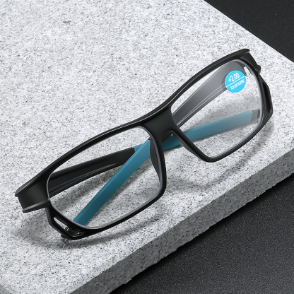 FASHION SPORTS ULTRA-LIGHT FULL-FRAME PROGRESSIVE COLOR READING GLASSES-MANLYKICKS