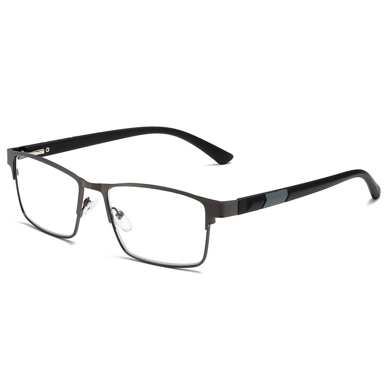 METAL FASHION FULL FRAME SPRING READING PRESBYOPIC GLASSES